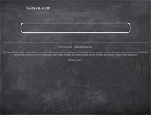 Tablet Screenshot of fashien.com